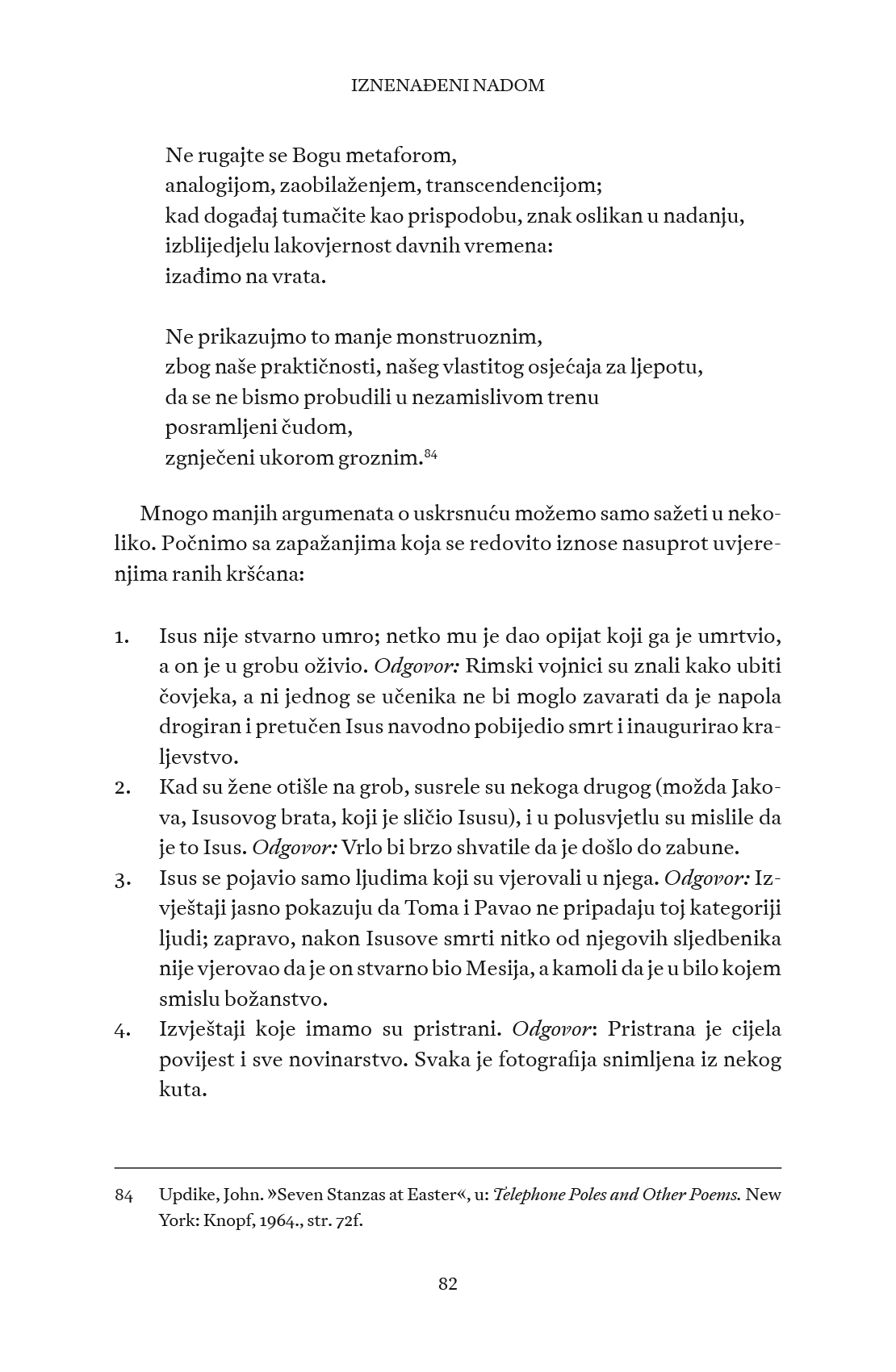 Lijeva stranica knjige